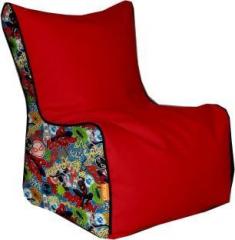 Orka XXL Marvel's Spiderman Digital Printed Bean Bag Chair With Bean Filling