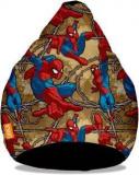 Orka XXL Ultimate Spiderman Digital Printed Bean Bag With Bean Filling