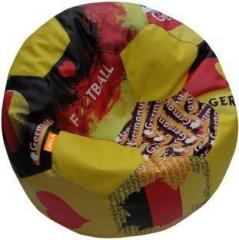 Orka XXXL Germany Printed Football Bean Bag With Bean Filling