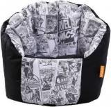 Orka XXXL Marvel Comics Digital Printed Big Boss Chair Bean Bag With Bean Filling