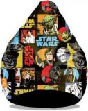 Orka XXXL Starwars Comic Digital Printed Bean Bag With Bean Filling