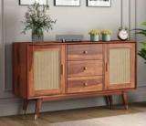 Panchveni Solid Wood Free Standing Chest Of Drawers