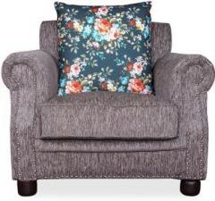 Peachtree Alton Dark Grey Fabric Sofa Fabric 1 Seater Sofa