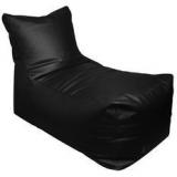 Pebbleyard Black Lounger Bean Bag Cover