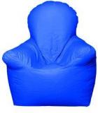 Pebbleyard Chair With Arms Bean Bag Cover In Blue Colour