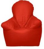 Pebbleyard Chair With Arms Bean Bag Cover In Red Colour