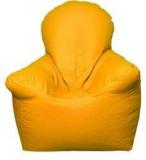 Pebbleyard Chair With Arms Bean Bag Cover In Yellow Colour