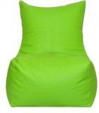 Pebbleyard Chair Without Arms Bean Bag Cover In Green Colour