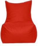 Pebbleyard Chair Without Arms Bean Bag Cover In Red Colour