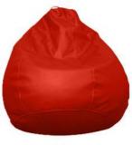 Pebbleyard Classic Bean Bag Cover In Red Colour