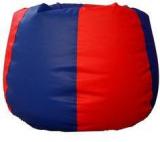 Pebbleyard Classic Bean Bag Cover In Red N Blue Colour