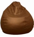 Pebbleyard Classic Filled Bean Bag In Brown Colour