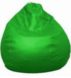 Pebbleyard Classic Filled Bean Bag In Green Colour