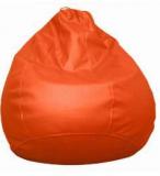 Pebbleyard Classic Filled Bean Bag In Orange Colour