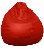 Pebbleyard Classic Filled Bean Bag In Red Colour