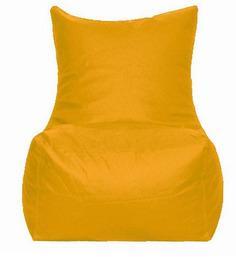 Pebbleyard Filled Bean Bag Chair Without Arms In Yellow Colour