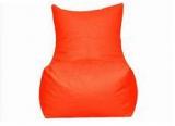 Pebbleyard L Chair Orange Bean Bag With Beans