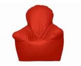 Pebbleyard L Chair With Arms Red Bean Bag With Beans