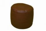 Pebbleyard L Pouf Brown Bean Bag With Beans