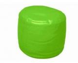 Pebbleyard L Pouf Green Bean Bag With Beans