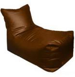 Pebbleyard Lounger XXL Size Filled Bean Bag In Brown Colour