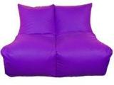 Pebbleyard Sofa Bean Bag Cover In Purple Colour