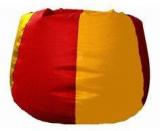 Pebbleyard XL Classic Red And Yellow Bean Bag With Beans