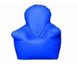 Pebbleyard XXL Chair With Arms Blue Bean Bag With Beans