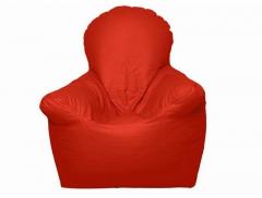 Pebbleyard XXL Chair With Arms Red Bean Bag With Beans