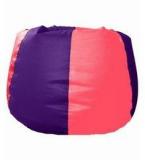 Pebbleyard XXL Classic Purple And Pink Bean Bag With Beans