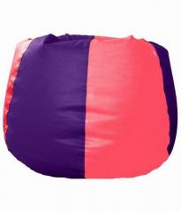 Pebbleyard XXL Classic Purple And Pink Bean Bag With Beans