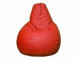 Pebbleyard XXL Classic Red Bean Bag With Beans