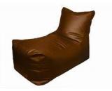 Pebbleyard XXL Lounger Chair Brown Bean Bag With Beans