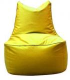 Pebbleyard XXL Size Gamer Chair Bean Bag In Yellow Colour