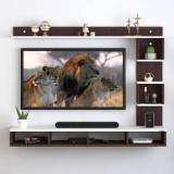 Pedpix TV Stand & Cabinet For 43 55 Inch Screens | Living Room Entertainment Unit Engineered Wood TV Entertainment Unit