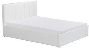 Penache Furnishing Blessing Queen Size Bed With Storage In White Colour