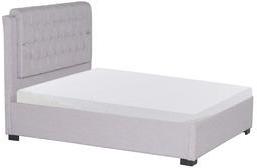 Penache Furnishing Chant Queen Size Bed In Grey Colour