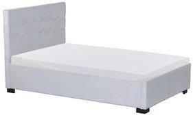 Penache Furnishing Deity Single Bed In Silver Colour