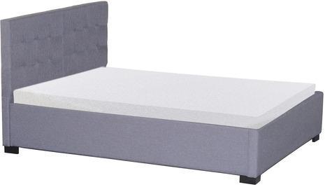 Penache Furnishing Faith Queen Size Bed In Grey Colour