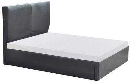 Penache Furnishing Grace Queen Size Bed With Storage In Black Colour