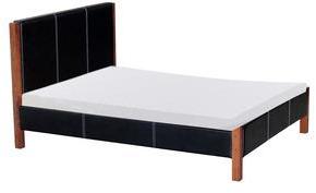 Penache Furnishing Honesty Queen Size Bed In Black Colour