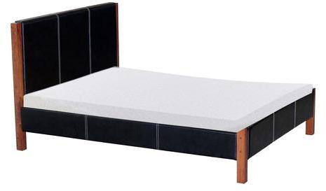 Penache Furnishing Honesty Queen Size Bed in Black Colour