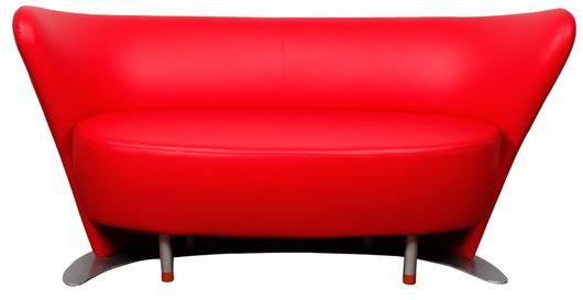 Pinnacle Ferrara Two Seater Sofa In Red Colour