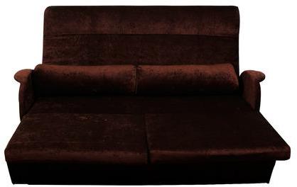 Pinnacle Foggia Sofa Cum Bed In Chocolate Brown Colour