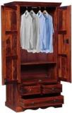 Pipercrafts Solid Wood 2 Door Wardrobe