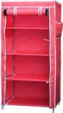 Powerest SINGLE Door Almirah Carbon Steel Collapsible Wardrobe