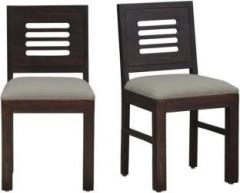 Pr Furniture Premium Quality Solid Wood Dining Chair Set Of Six | Finish Dark Walnut Solid Wood Dining Chair