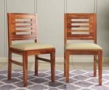 Pr Furniture Solid Sheesham Wood Set Of 6 Dining Chair For Dining Room, Restaurant . Solid Wood Dining Chair