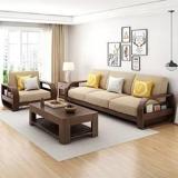 Prajapati Arts Fabric 3 + 1 Sofa Set