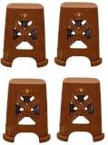 Prima Rattan X Stool Set Of 4 Stool